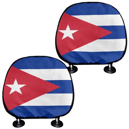 Cuba Headrest Cover - CaribeHeart Cuba